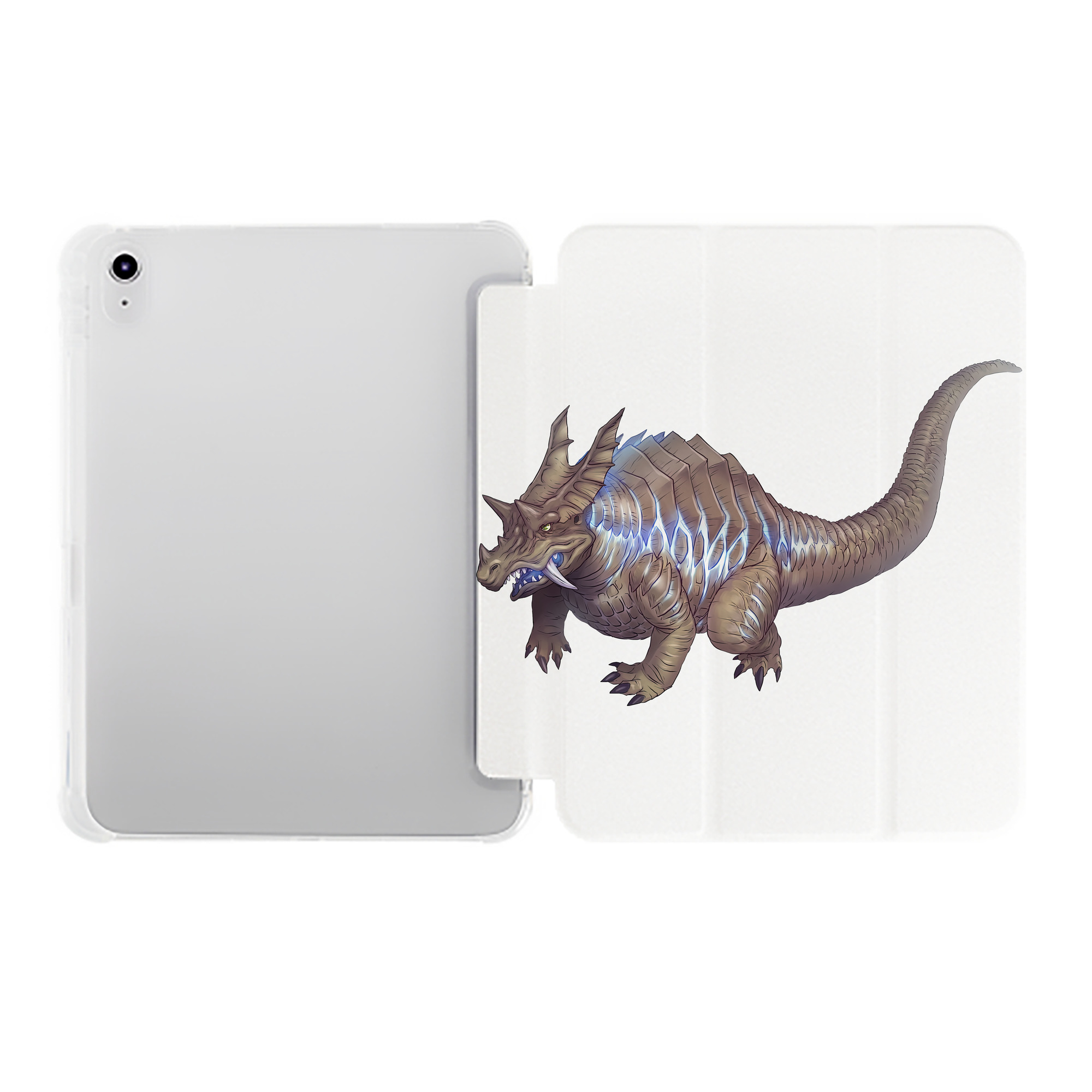 （画像用） ウルトラマン Ultraman IPad ケース ペン収納付き 三つ折りスタンド PUレザー×シリコン 対応機種9.5/10.5/10.9インチ